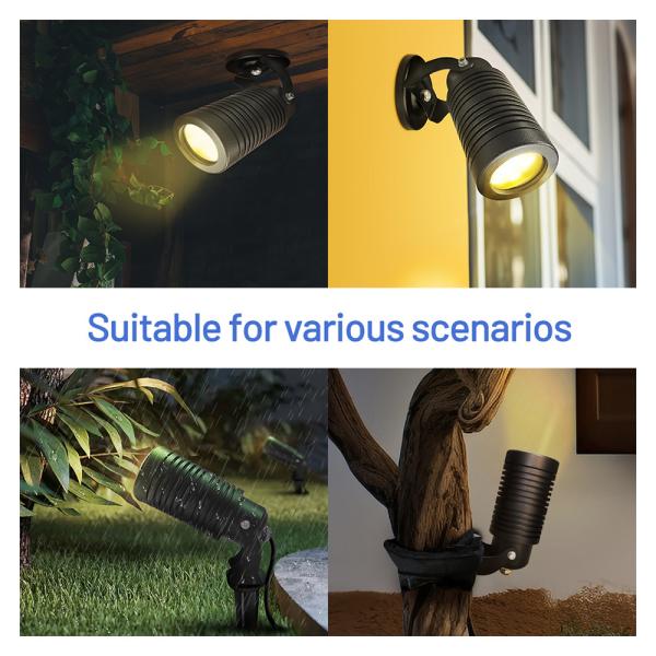 Modern Garden Spotlight LED Spot Spike Light Outdoor Tree Landscape Light
