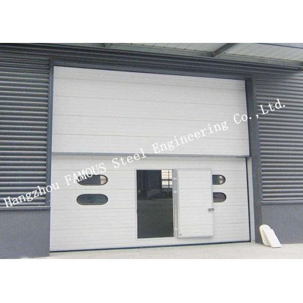 Quality Rapid Insulation Industrial Garage Doors Fast Automatic Shutter Doors For Hangar / Garage for sale