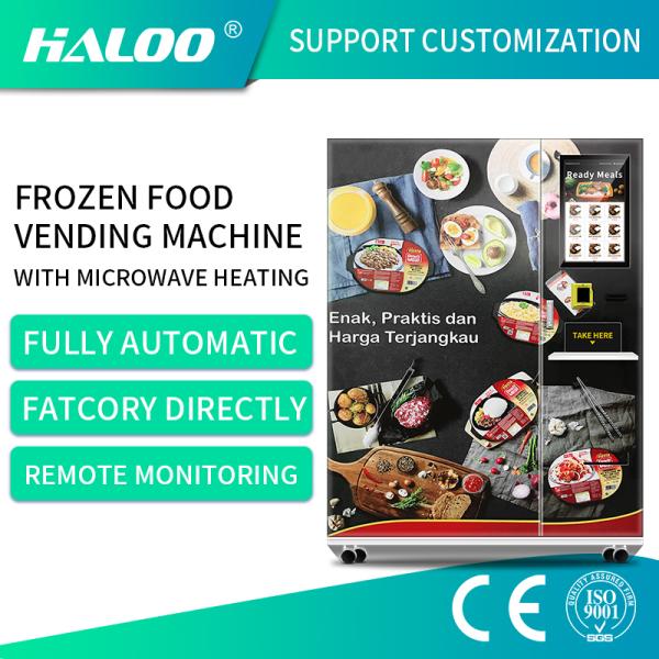 Fully Automatic Frozen Meals Vending Machine Ready Meals Vending Machine with Heating Function