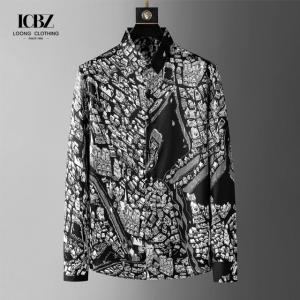 Wholesale Turn-down Collar Plain Dyed Long Sleeve Casual Plus Size Formal Dress Shirts For Mens from china suppliers