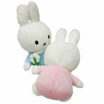 Short Plush Couple Bunny Doll For Valentine'S Day