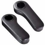 Universal Black Golf Cart Rear Seat Arm Rests Durable and Stylish