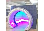 4.5m Blow Up Photo Booth , 210d Pvc Coated Oxford Led Air Photo Booth