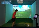 Indoor Sport Golf Simulator Interactive Projection Screen Smart Golf By