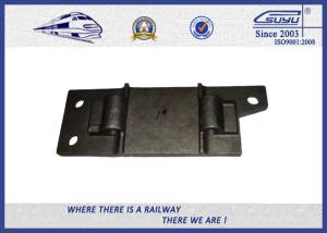 Wholesale Cast Iron Base Plate QT400-15 Plain Railway Tie Plate Fastener Components from china suppliers