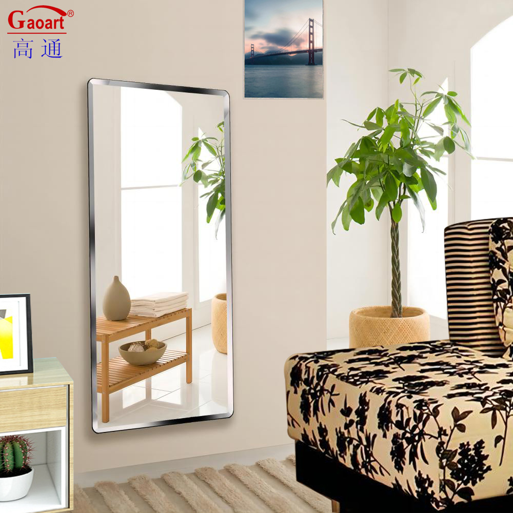 Smart Bath Mirrors Customized Size Antifog Barber Espejo Decoracion for Arch Bathroom
