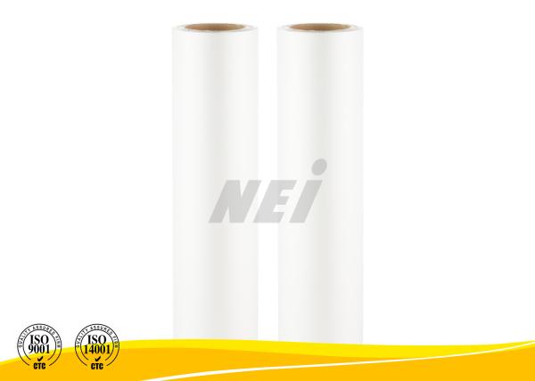 Transparent BOPP Book Laminating Film , Hot Lamination Film Rolls 3 Inch 20