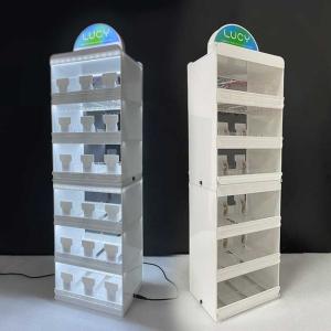 Wholesale Layers Free Combination Metal Tobacco Cigarette Display Cabinet Rack from china suppliers