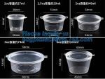 4oz PP Sauce cup hinged lid airtight pot Injection take away food container,PLA