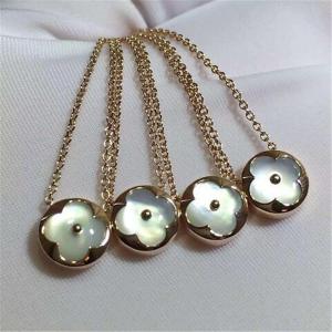 Wholesale gold necklace 18kt gold with yellow gold or white gold from china suppliers