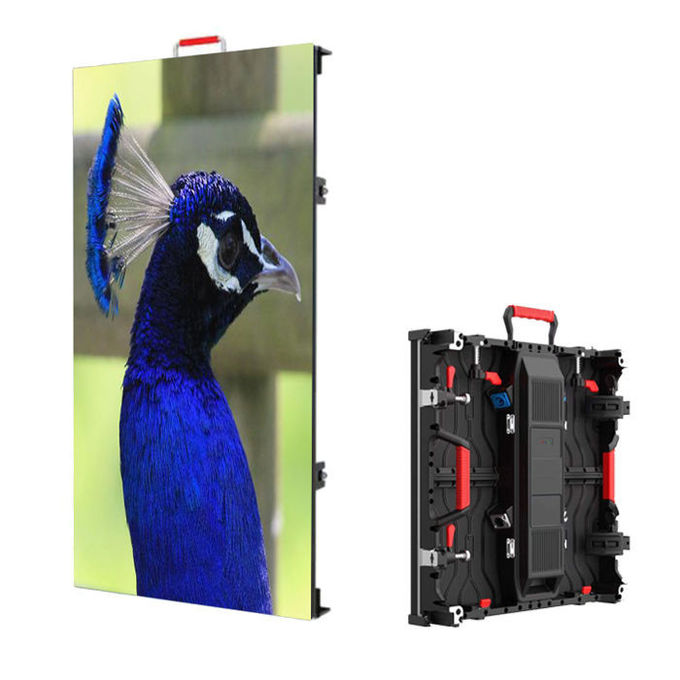 3D LED Advertising Screen Outdoor P4.81 LED Display Module 250*250mm 1