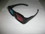 ABS Plastic Red Cyan 3D Glasses With 0.16mm PET Lenses