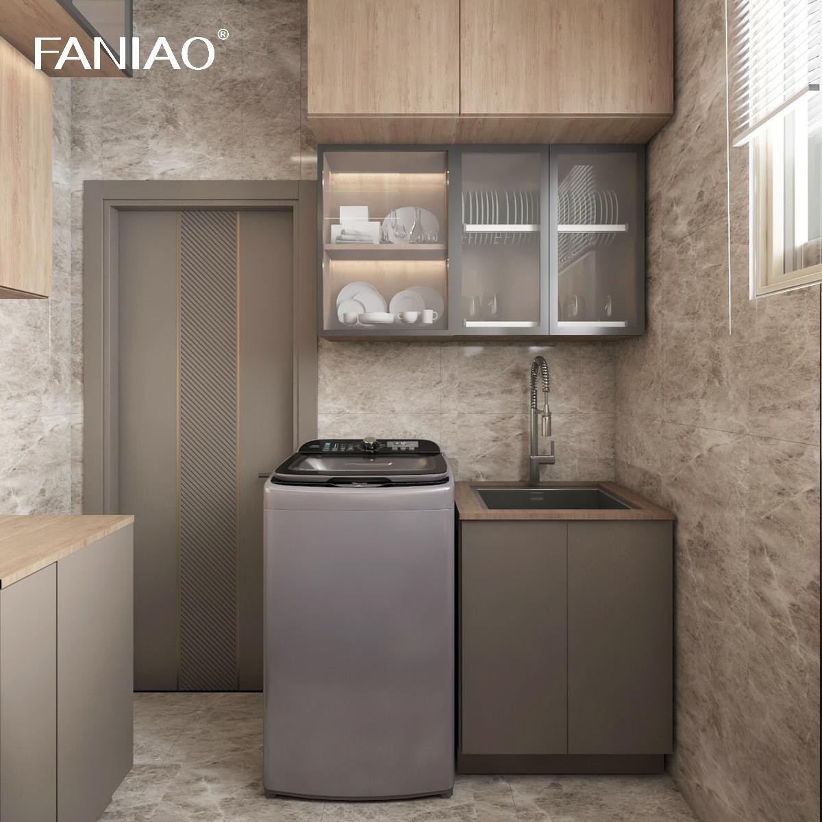 Hotel Small Space Latest Custom Tiny Compact Mini Kitchen Kitchenettes Melamine Kitchen Cabinet