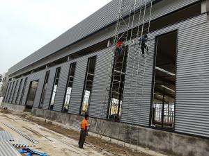 Wholesale Colored Q345b Prefabricated Steel Warehouse from china suppliers