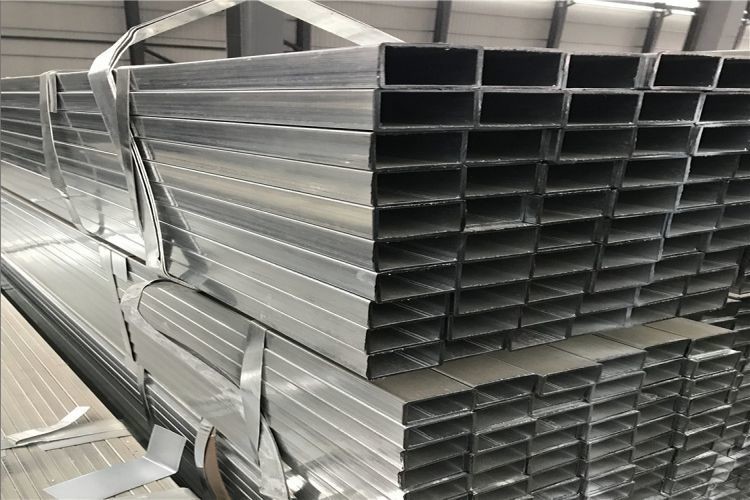 Q235 Galvanized Square Hollow Section Tube , Carbon Steel Hollow Square Bar