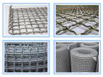 Stainless Steel Crimped Wire Mesh 10mm 15mm 20mm Opening Size For Construction