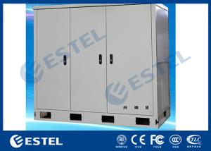 Wholesale Three Bays Outdoor Telecom Cabinet Stainless Steel With Three Front Doors from china suppliers