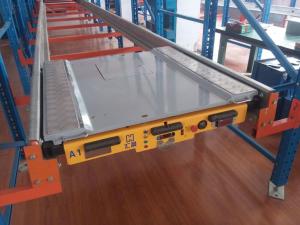 Wholesale Industrial Radio Shuttle Racking System For Freezing Sea Food Warehouse Storage from china suppliers
