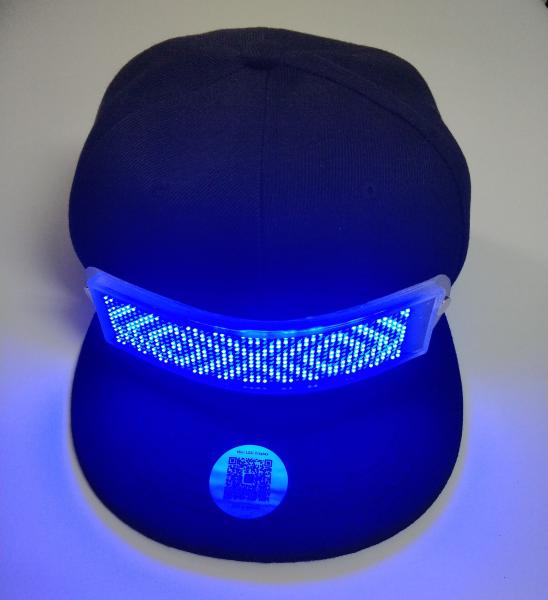 wholesale advertising LED gift rechargeable LED message cap for promotional LED