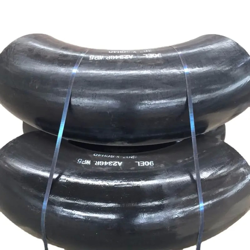 EN10253-2 Standard P355N Steel Elbow for Pipe Fittings in P265GH Material