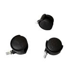 Durable Flower Pot Wheels / Garden Pot Movers Wheels Mould Injection Finishing