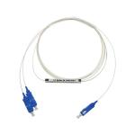 Waterproof SC LC Fiber Optic Spliter 1x2 Single Mode Mini Tube Type