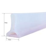 Extrusion Water Retaining Strip for Shower Threshold 15mm Thickness Bathroom