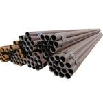 Seamless Black CS ERW Pipe Non Alloy Carbon Q195 Q345 ST35 ST52