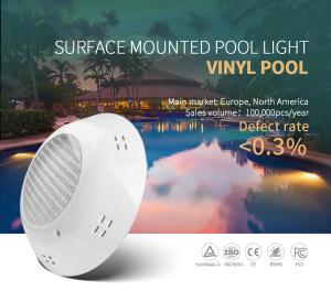 Wholesale 1500ma 18W Vinyl Pool Lights 1400LM Waterproof LED Pool Lights from china suppliers