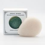 HIJU Bamboo Charcoal Natural Konjac Sponge Butterfly Bath Sponge For Dry Skin