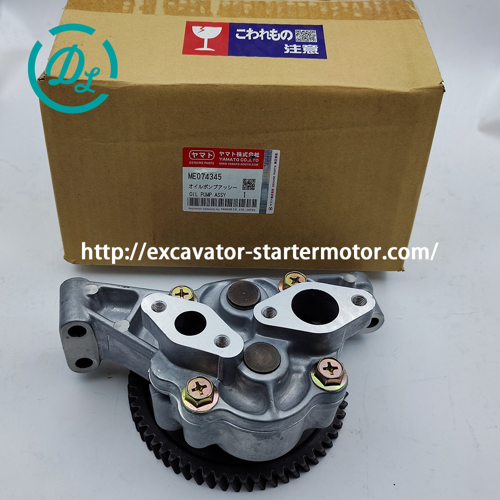 59T Engine Parts Oil Pump ME074345 ME074253 L220-0011M Engine 6D14
