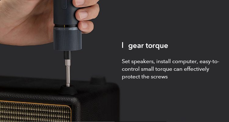 Youpin Hoto 3.6V Cordless Screwdriver Battery Rechargeable Cordless Adjustable Torque Electric Screwdriver Set