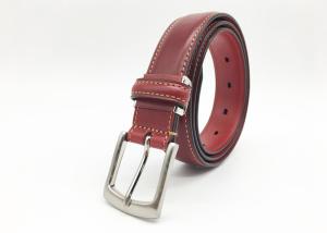 Wholesale Women'S Fashion Leather Jeans Dress Belt With Metal Pin Buckle For Business And Casual Occasion from china suppliers