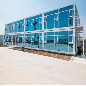 Wholesale Zontop Modern Tiny Luxury Storage Fabricated Ready Made Two Story Modular Prefabricat 20ft 40ft Office Prefab Containe from china suppliers