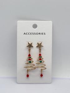 Wholesale Christmas Trees Metal Earring for Festival Atmosphere from china suppliers