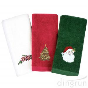 Wholesale Christmas Hand Towels 100% Cotton Bathroom Kitchen Towels for Drying Cleaning Cooking from china suppliers