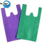 Wholesale Biodegradable Blank T-Shirt Design Non Woven Shopping Tote Bag with