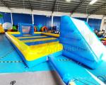 Blow Up Soccer Field Inflatable Football Pitch 12x6x2 meter