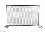 USA Standard 6'X12' Iron Temp Construction Fence
