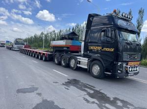 Wholesale Heavy Equipment Trailer 300-Ton Hydraulic Steering Hydraulic Modular Transport Truck from china suppliers