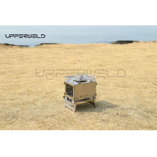 304 Stainless Steel Portable BBQ Grill for Hiking Camping Picnic Outdoor Cooking