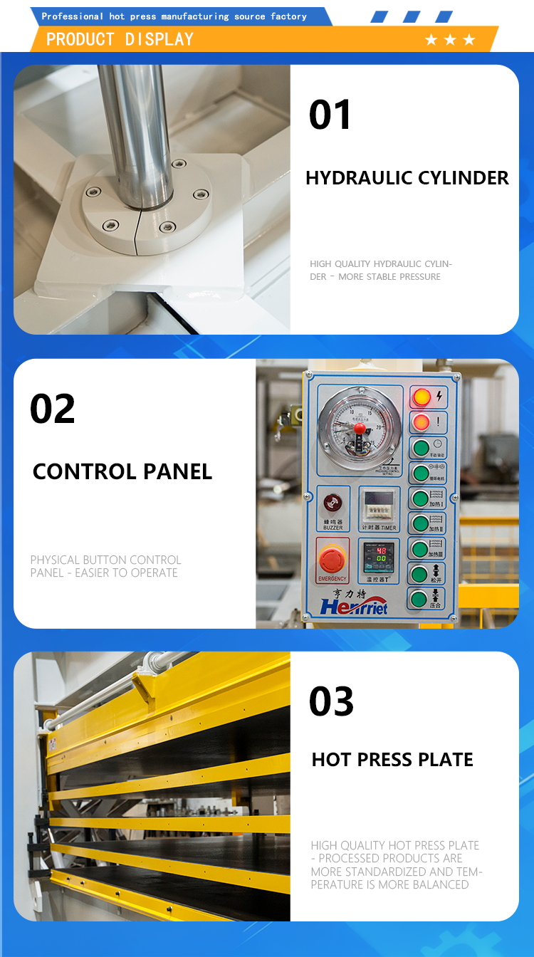 Factory applicable multi-layer high-temperature wood veneer laminate machine Paint free solid wood veneer board