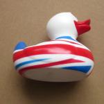 The United States flag RUBBER duck bathroom gifts TOYS Accessories for kids or