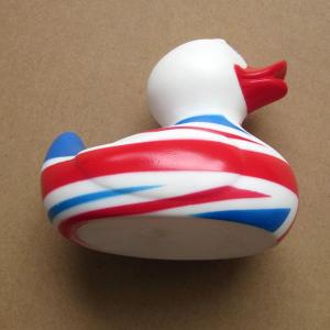 Wholesale Amerian flag PVC duck bathroom cartoon TOYS for kids or promotion from china suppliers