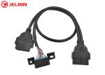 OBD2 OBDII Male to GM OBD2 Female and OBD2 Female Splitter Y Cable