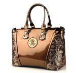 Europe 2016 new handbag patent leather handbag leather leather Ms. Messenger