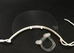 Transparent Sanitary Chin Mouth Shield Guard Non Fog For Healthcare Workers