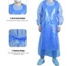 Disposable medical plastic pe apron for hospital waterproof hdpe aprons for