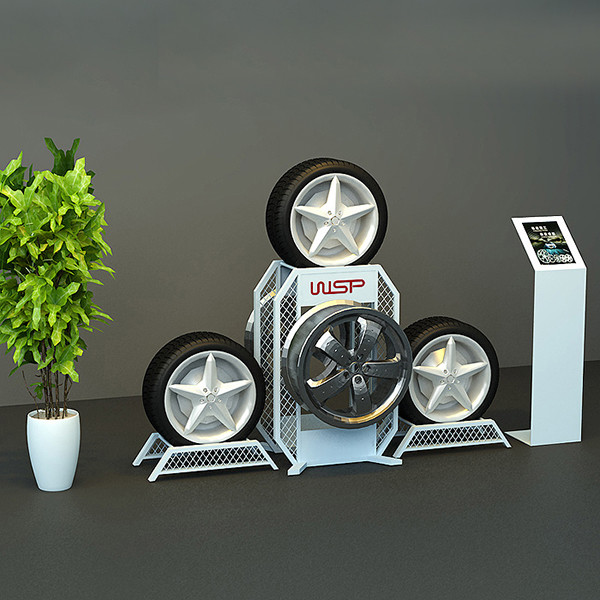 Heavy Duty LH Car Accessories Display Rack , Tire Rack For Garage In Various Colors