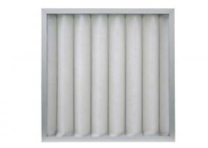 China Custom Size Pleated Panel Air Filters Welded Wire G1 G2 G3 G4 Efficiency Metal Frame on sale